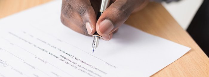 Document ondertekenen