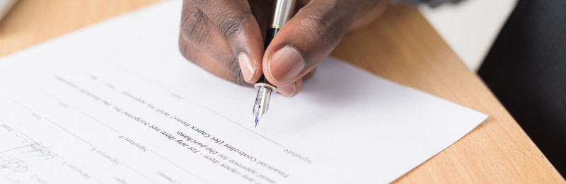 Document ondertekenen